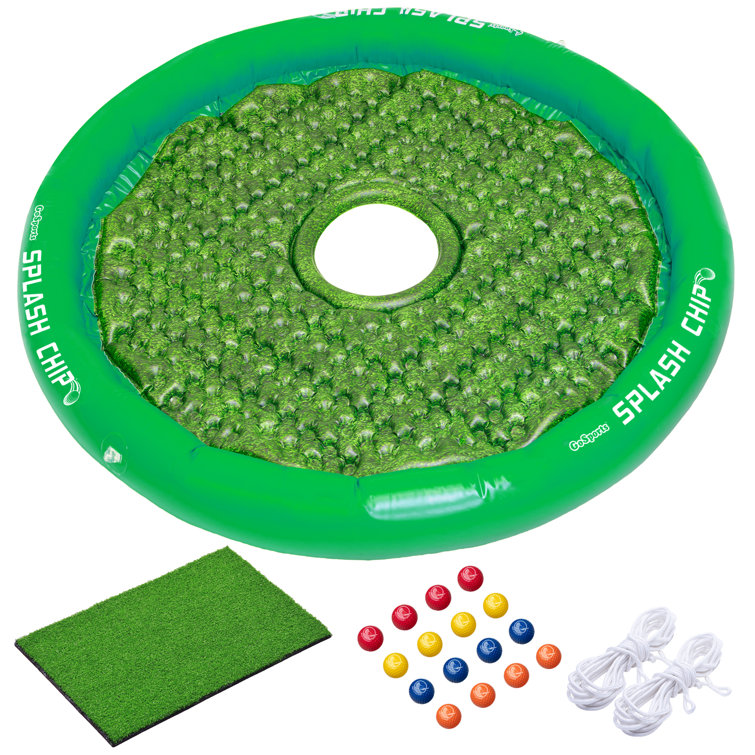 Gosports Splash Chip Floating Golf Game Includes Chipping Target, 16